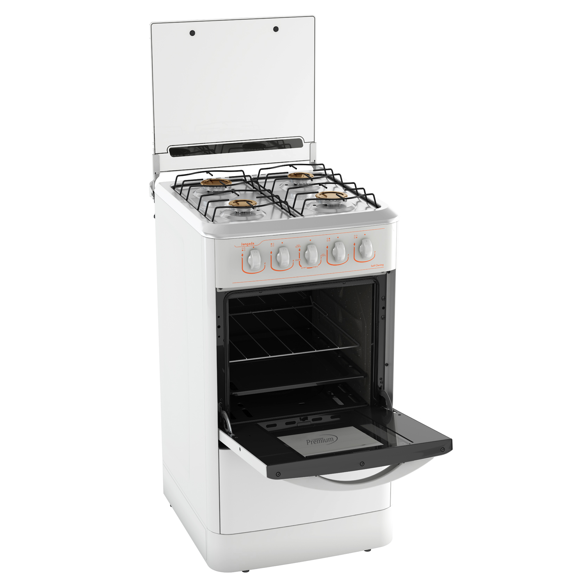 Premium Appliances 4 Burners Gas Stove 20 Inches