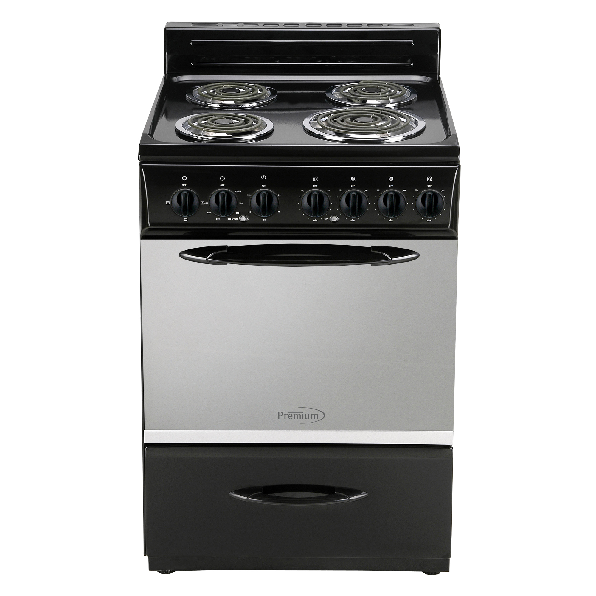 Premium Appliances 24" 4 BURNERS PORTABLE ELECTRIC STOVE